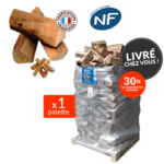 WOODSTOCK Brandhout – Stammen 25 cm – 1 pallet - Afbeelding 2