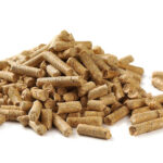 Houtpellets in bulk, per ton