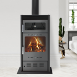 Houtkachel met oven MODERNA Horno Luxe 10 kW Grijs - Afbeelding 8