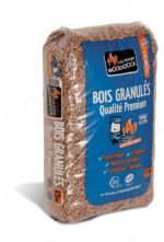 Houtpellets WOODSTOCK Premium kwaliteit – 1 Pallet van 78 zakken van 15 kg - Afbeelding 4